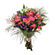 alstroemerias and roses bouquet. Kharkiv