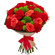 bouquet of roses and carnations. Kharkiv